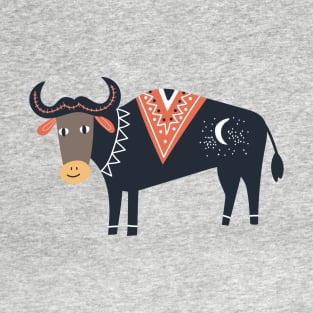 Funny Arty Buffalo T-Shirt